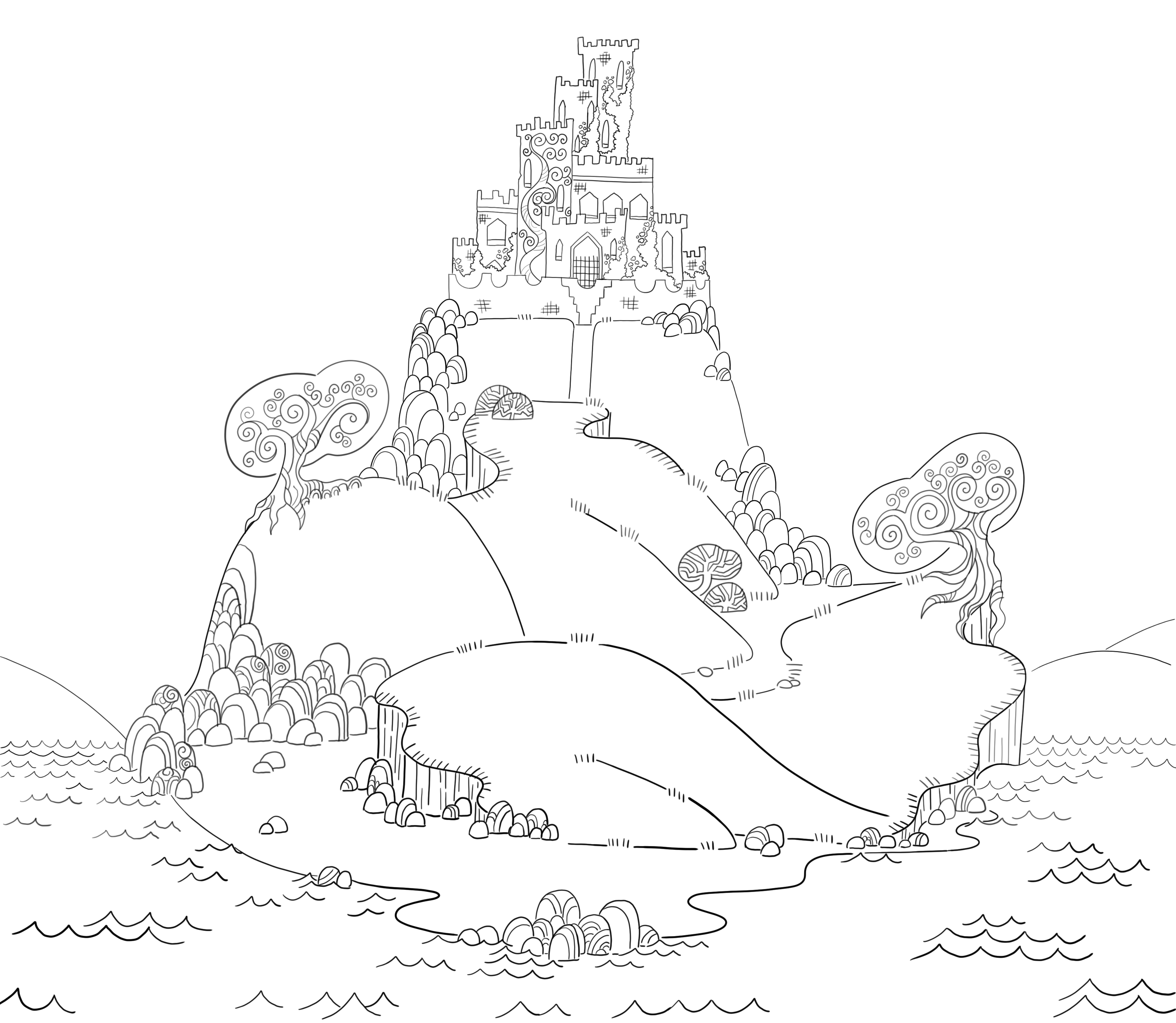 Cartoon Saloon Inspired Layout